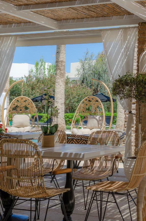 Drossia Palms Hotel And Nisos Beach Suites Malia Exterior foto